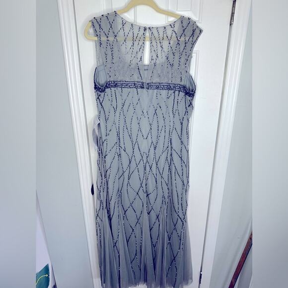 Roaman's Women's Plus Size Beaded Sweetheart Gown Dress 18w - Picture 12 of 14